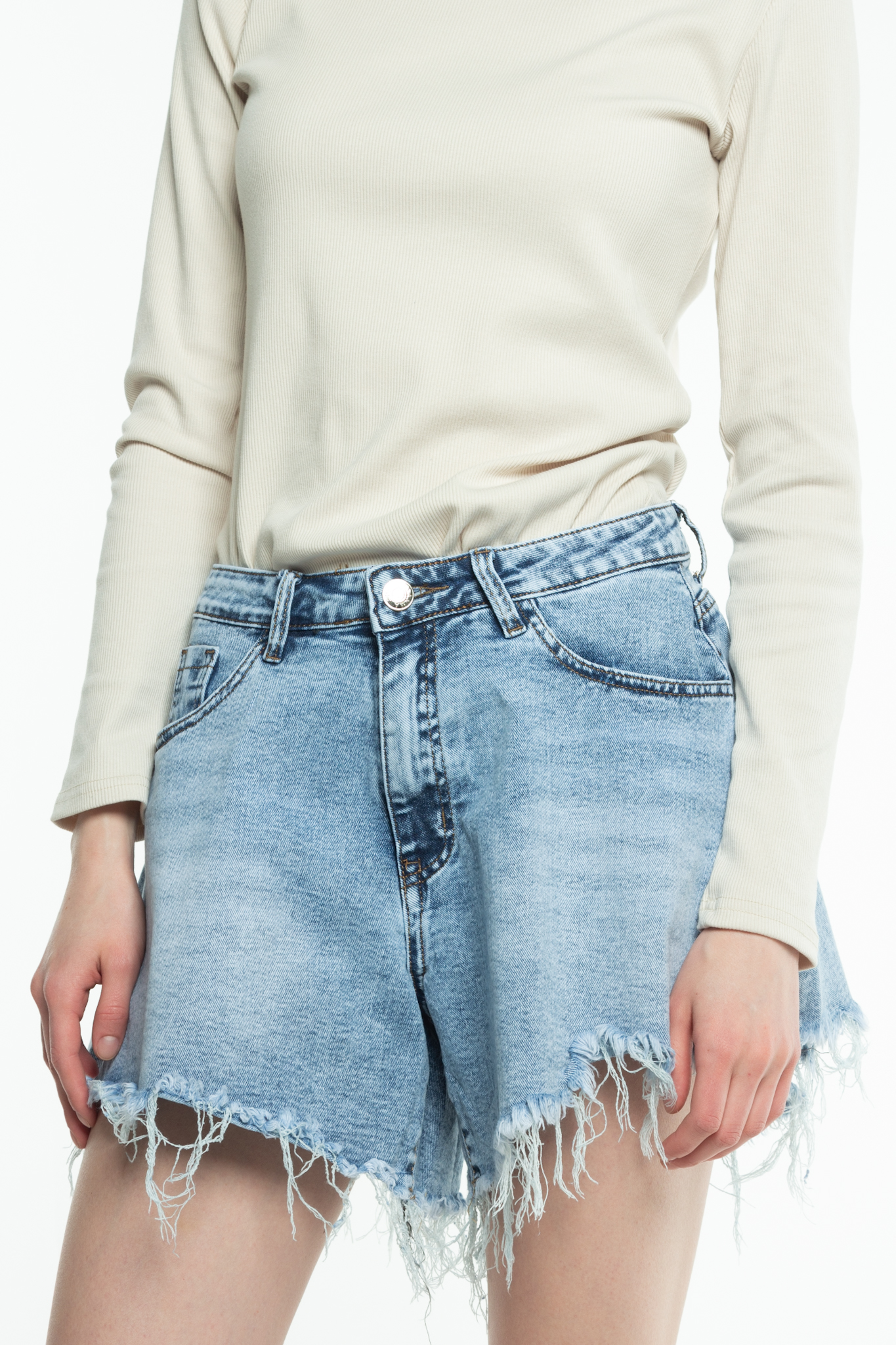 Шорты женские джинс AN&MA A-9266