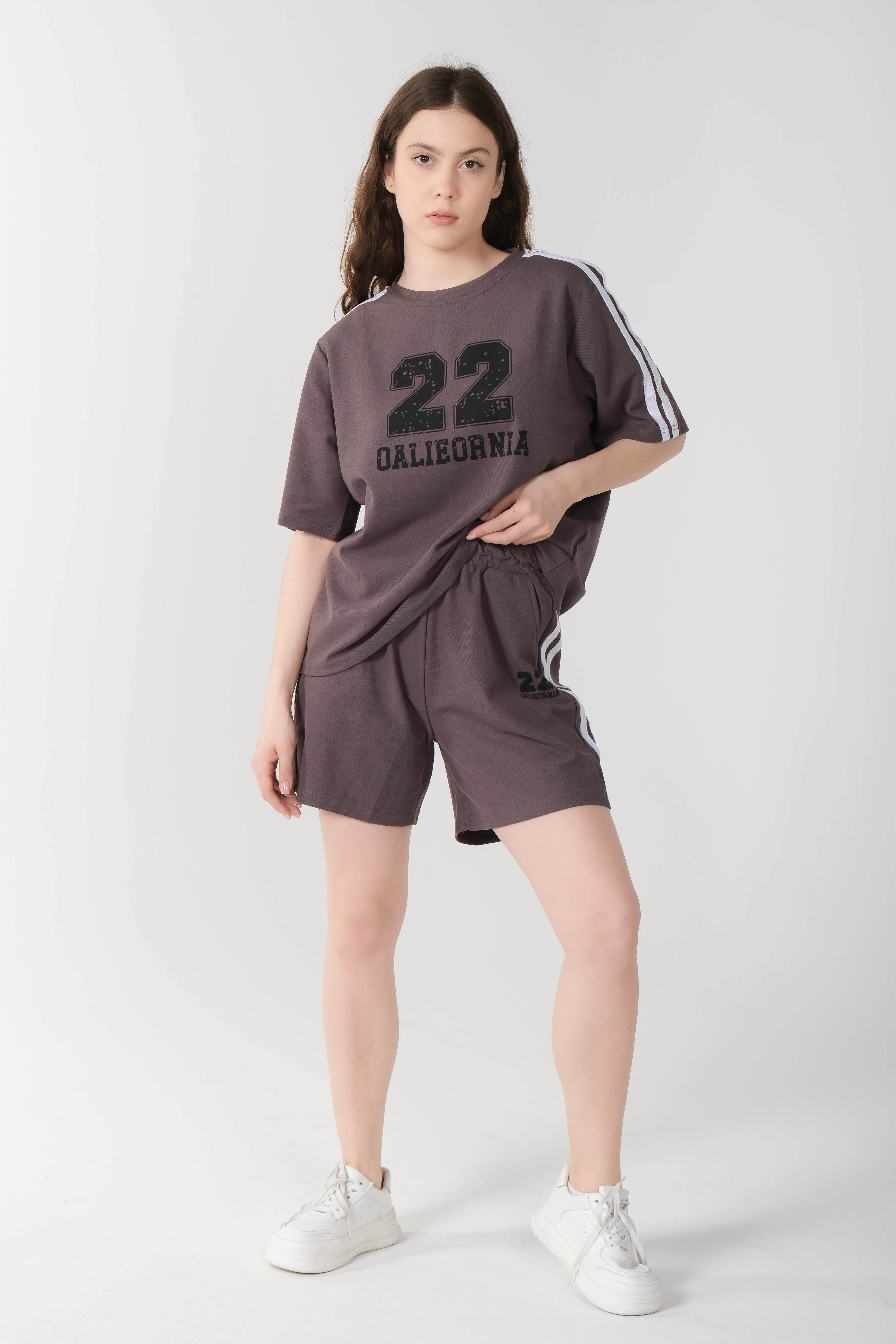 Комплект женский (футболка + шорты) STOLNIK N8093K