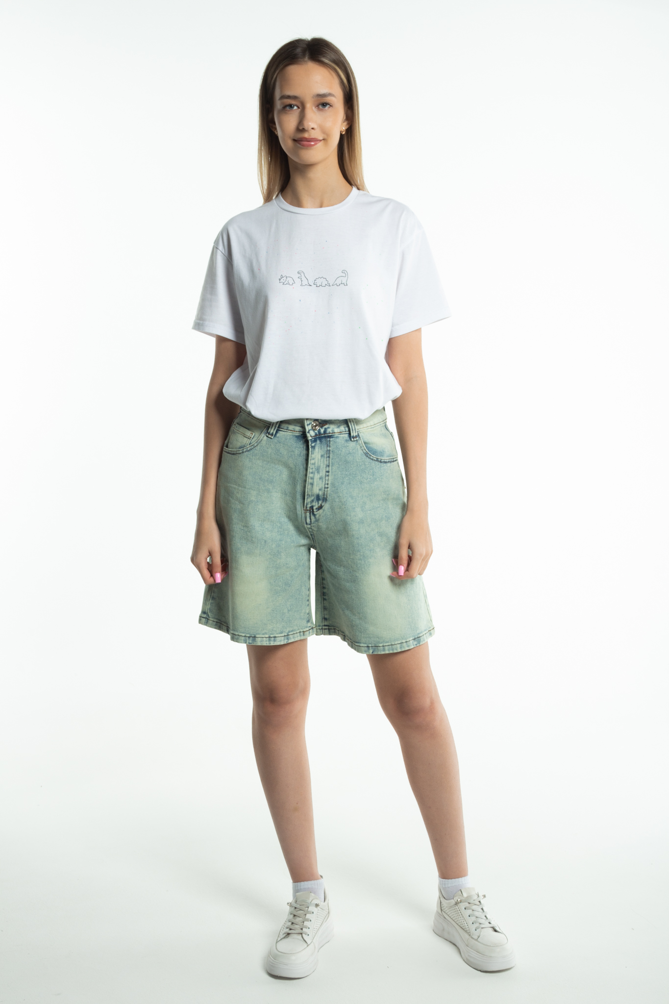 Шорты женские джинс STOLNIK D-230