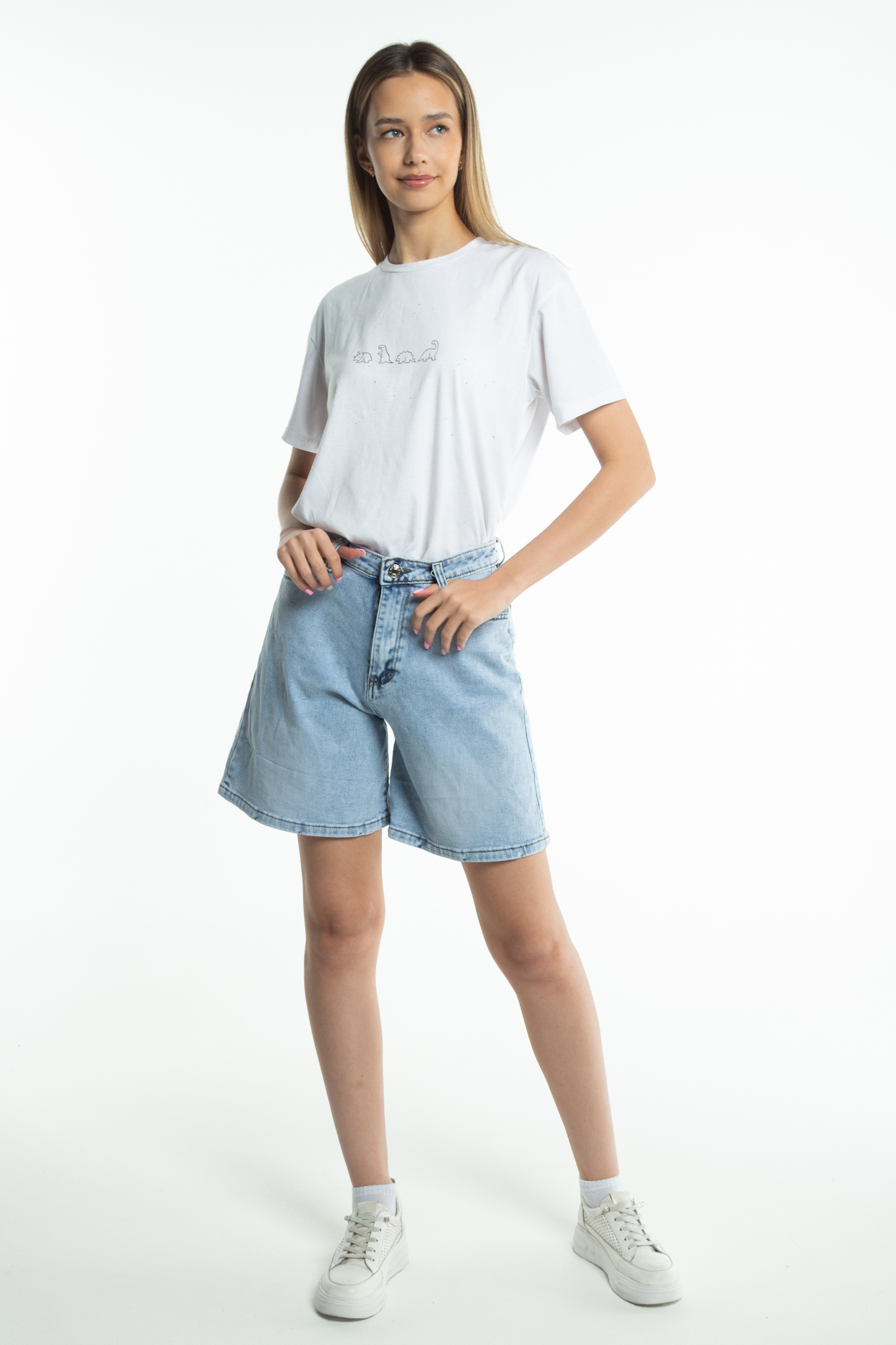 Шорты женские джинс STOLNIK D-238