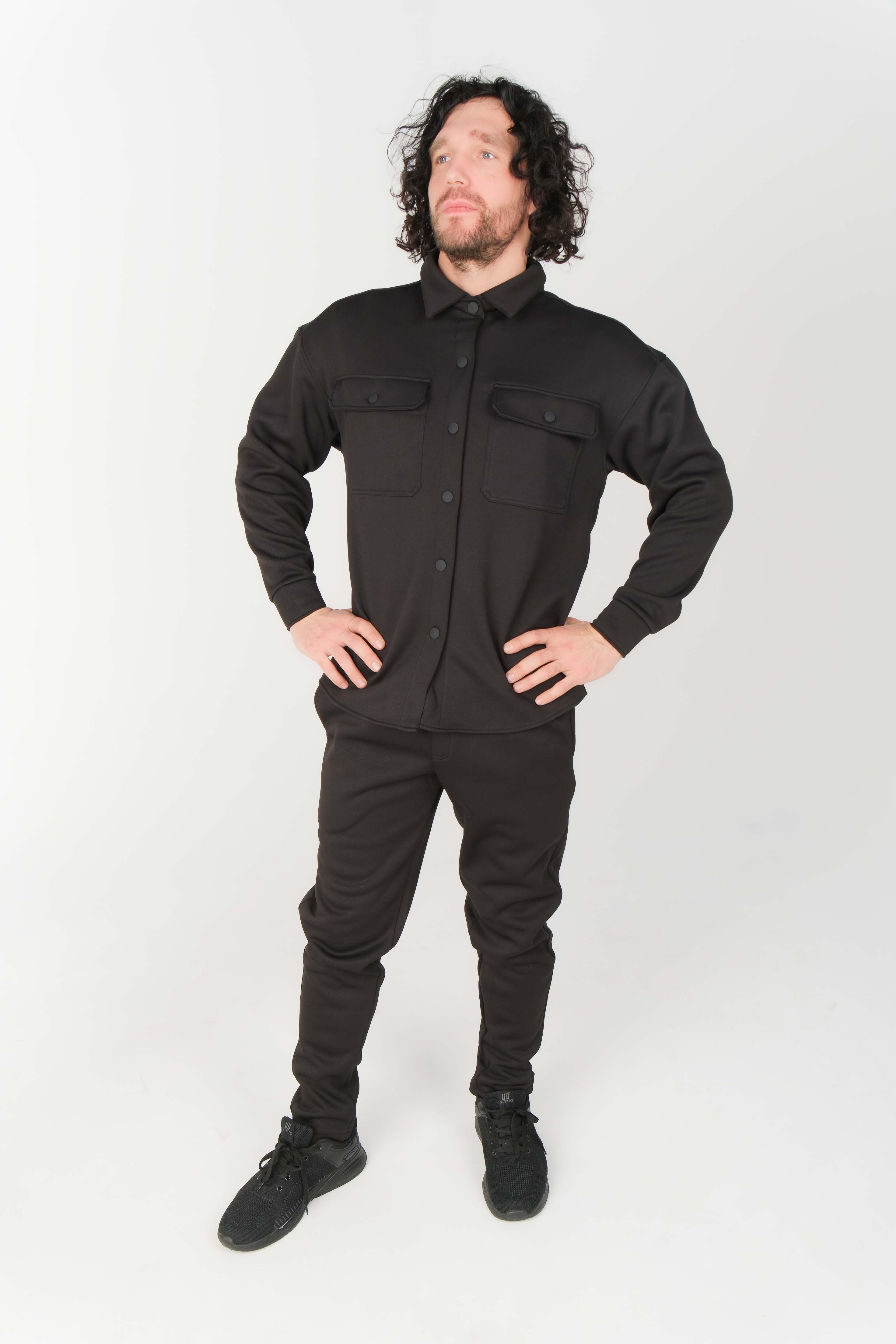 Комплект мужской (рубашка + брюки) (B) STOLNIK УМ823