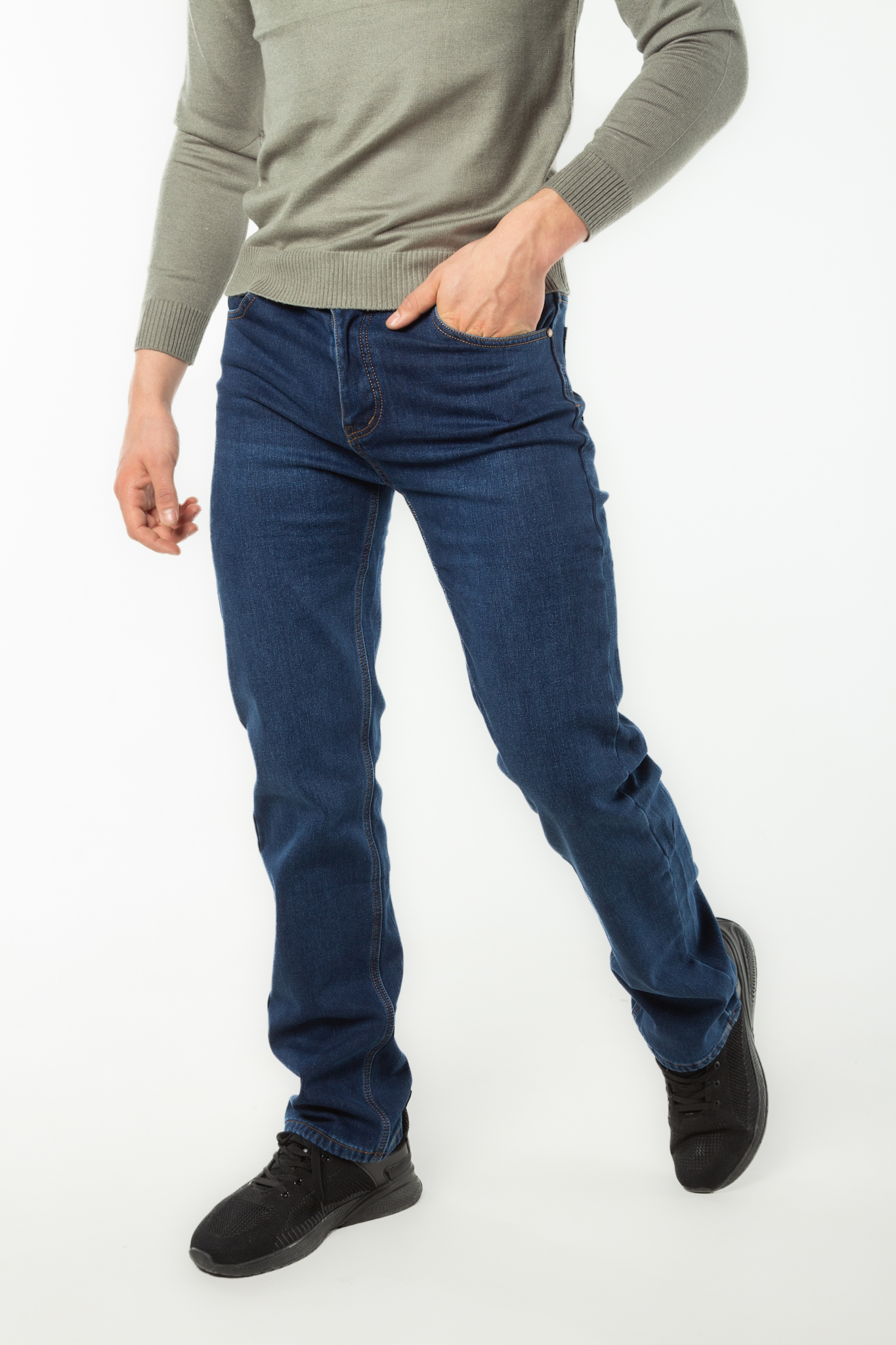 Джинсы мужские утепл STOLNIK C-5703